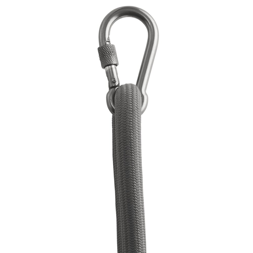 Kaliah Outdoor Patio Aluminum Swing Chair in Light Gray White by Modway - Image 9
