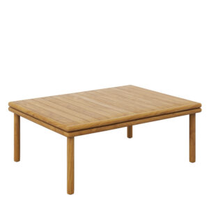 Wren Outdoor Patio Teak Wood Coffee Table in Natural by Modway