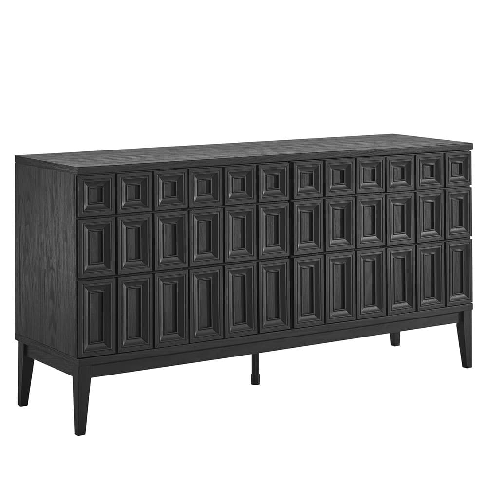 Samos 62" Sideboard by Modway in Black by Modway