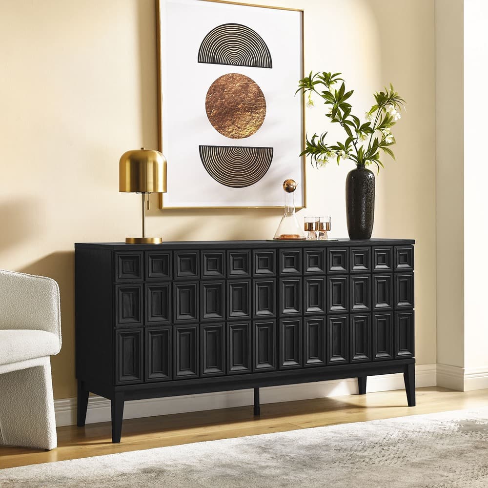 Samos 62" Sideboard by Modway in Black by Modway - Image 9