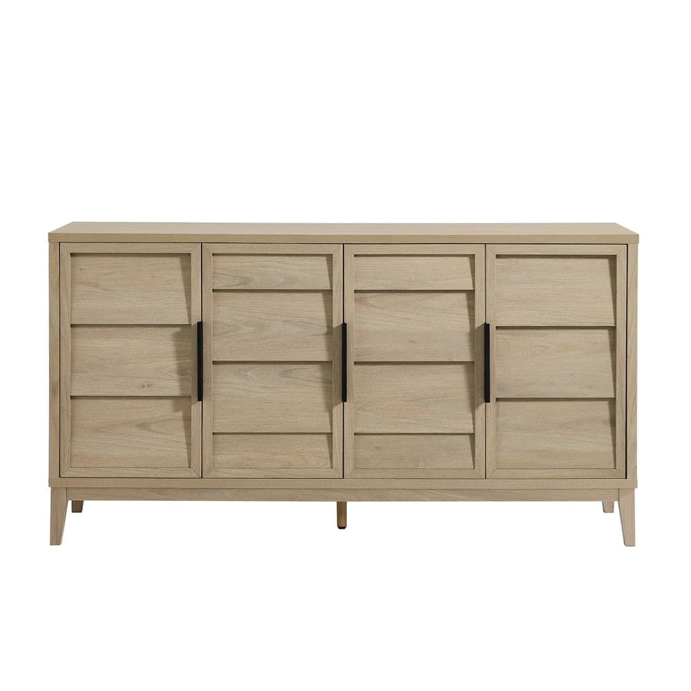 Sinya 4-Door Sideboard in Light Oak by Modway - Image 5