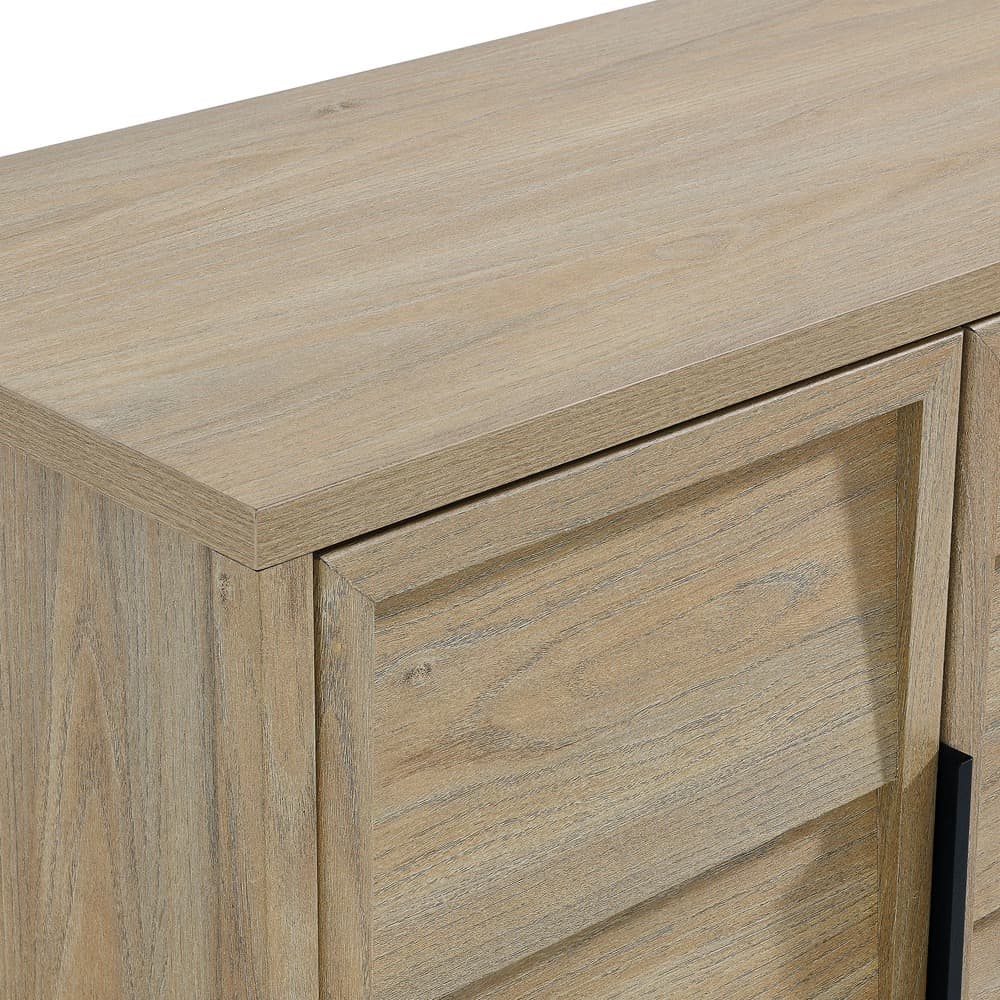 Sinya 4-Door Sideboard in Light Oak by Modway - Image 7