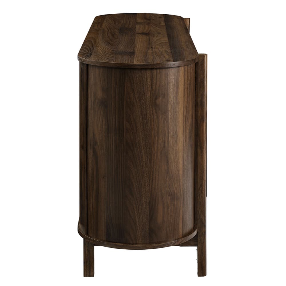 Reid 63" Curved Sideboard in Walnut by Modway - Image 4
