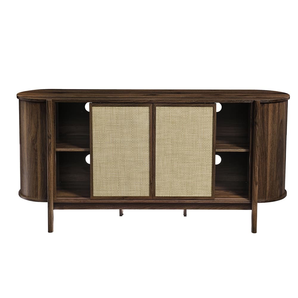 Reid 63" Curved Sideboard in Walnut by Modway - Image 6