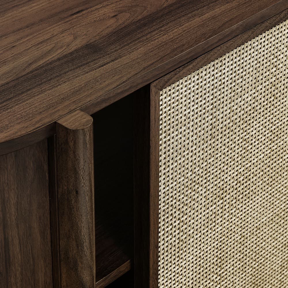Reid 63" Curved Sideboard in Walnut by Modway - Image 8