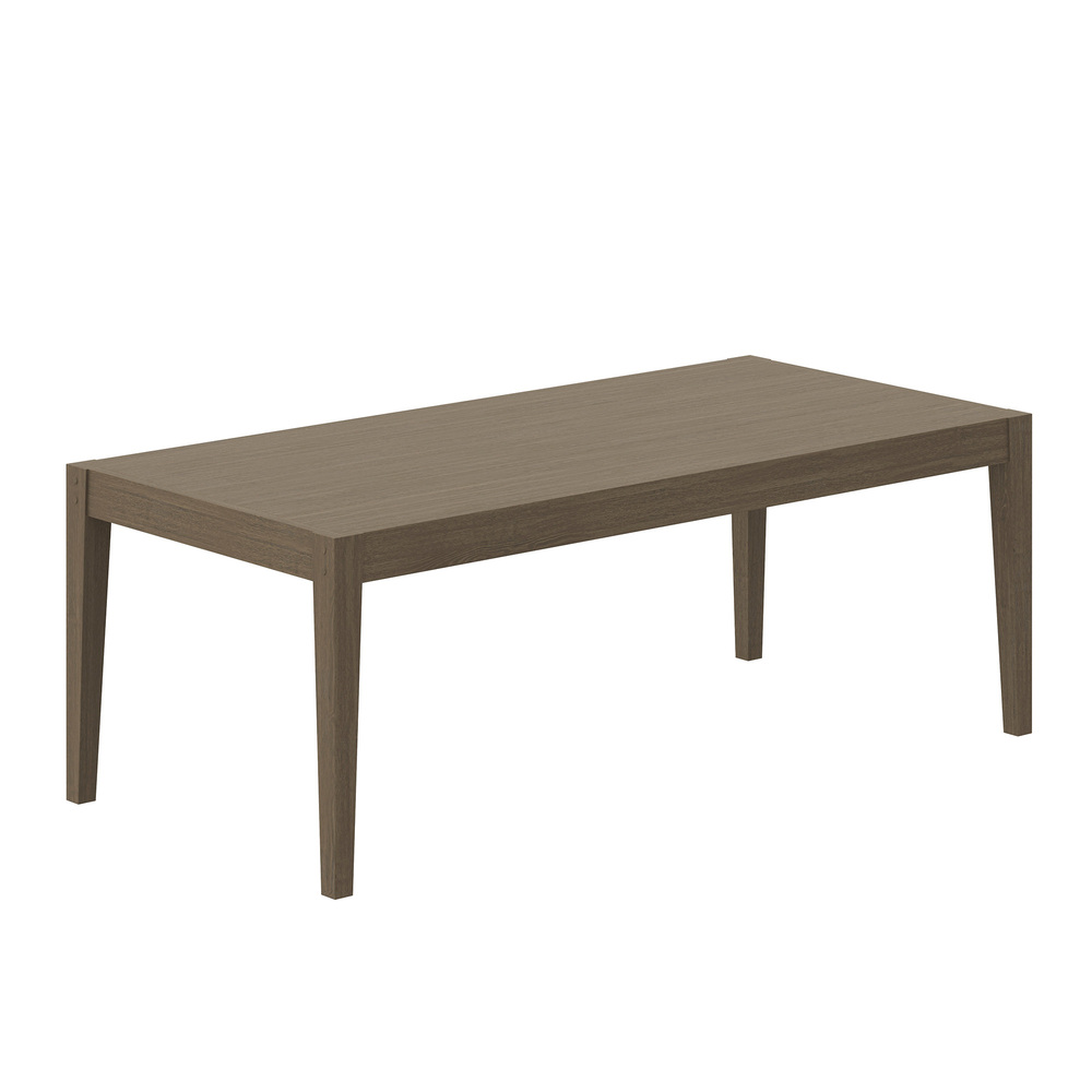 Northlake 9-Piece Outdoor Patio Teak Wood Dining Set in Flint Gray by Modway - Image 9