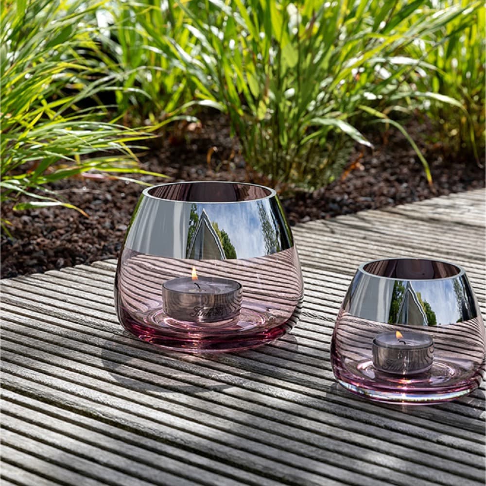 Bella Rose Tealight Holder Silver Foil in 2 Sizes by BIDKhome - Image 16