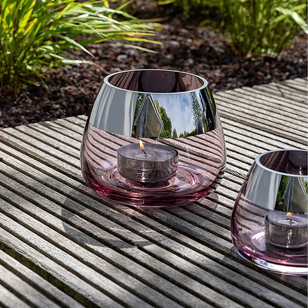 Bella Rose Tealight Holder Silver Foil in 2 Sizes by BIDKhome - Image 17