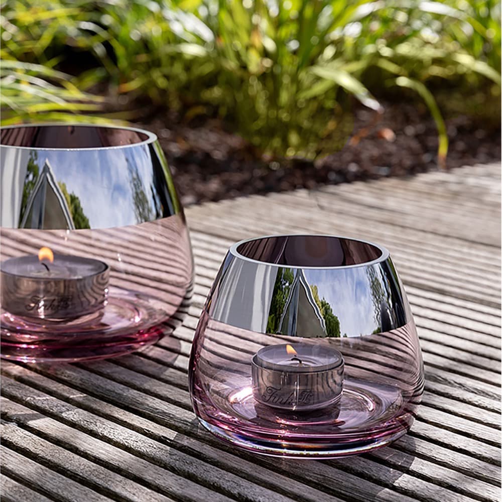 Bella Rose Tealight Holder Silver Foil in 2 Sizes by BIDKhome - Image 18