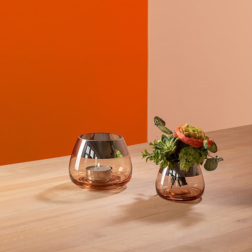 Bella Sand Tealight Holder Silver Foil in 2 Sizes by BIDKhome - Image 10