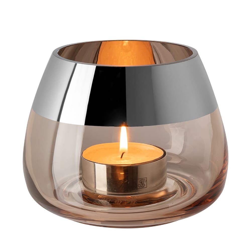 Bella Sand Tealight Holder Silver Foil in 2 Sizes by BIDKhome - Image 14