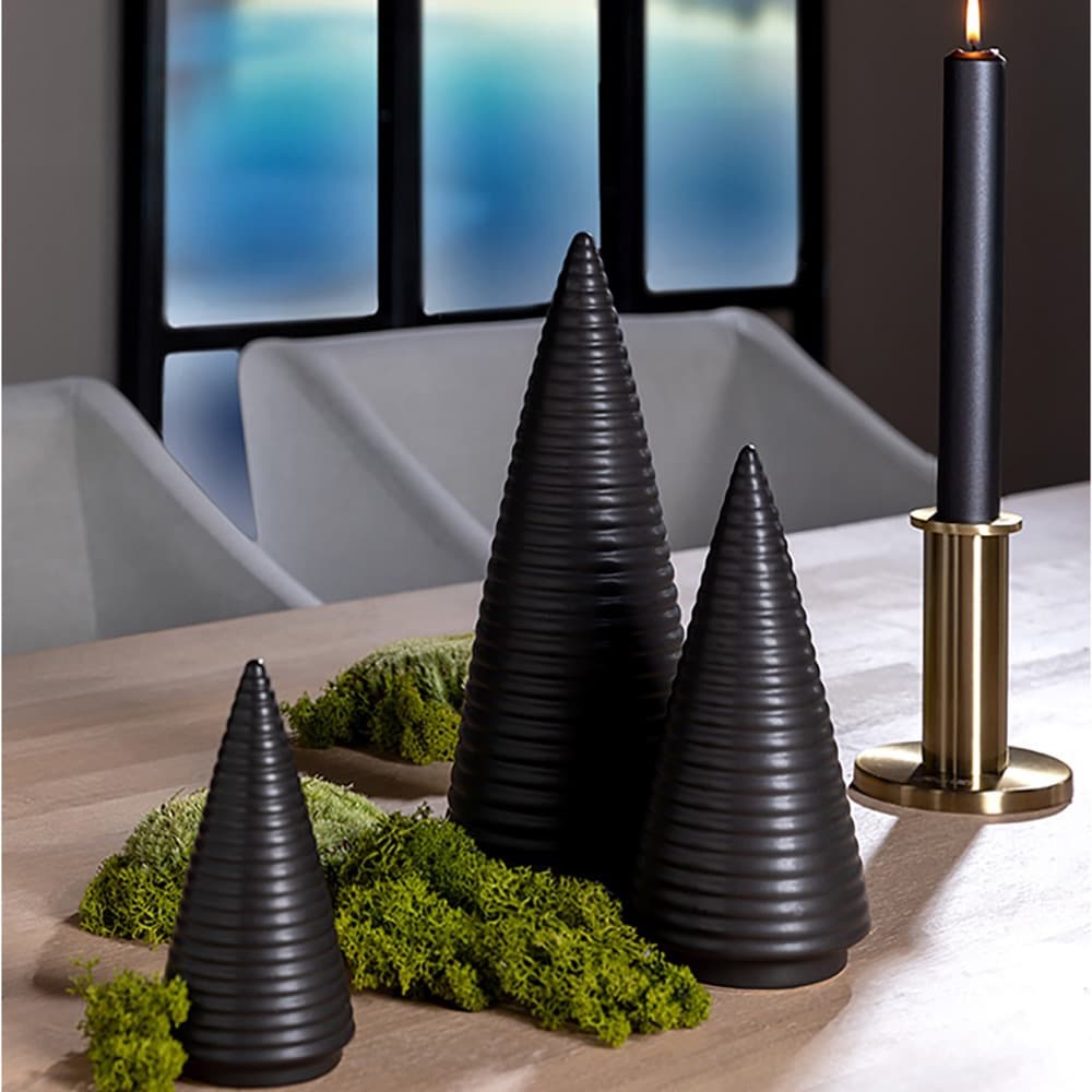 Anouk Porcelain Black Decorative Trees in 2 Sizes by BIDKhome - Image 3
