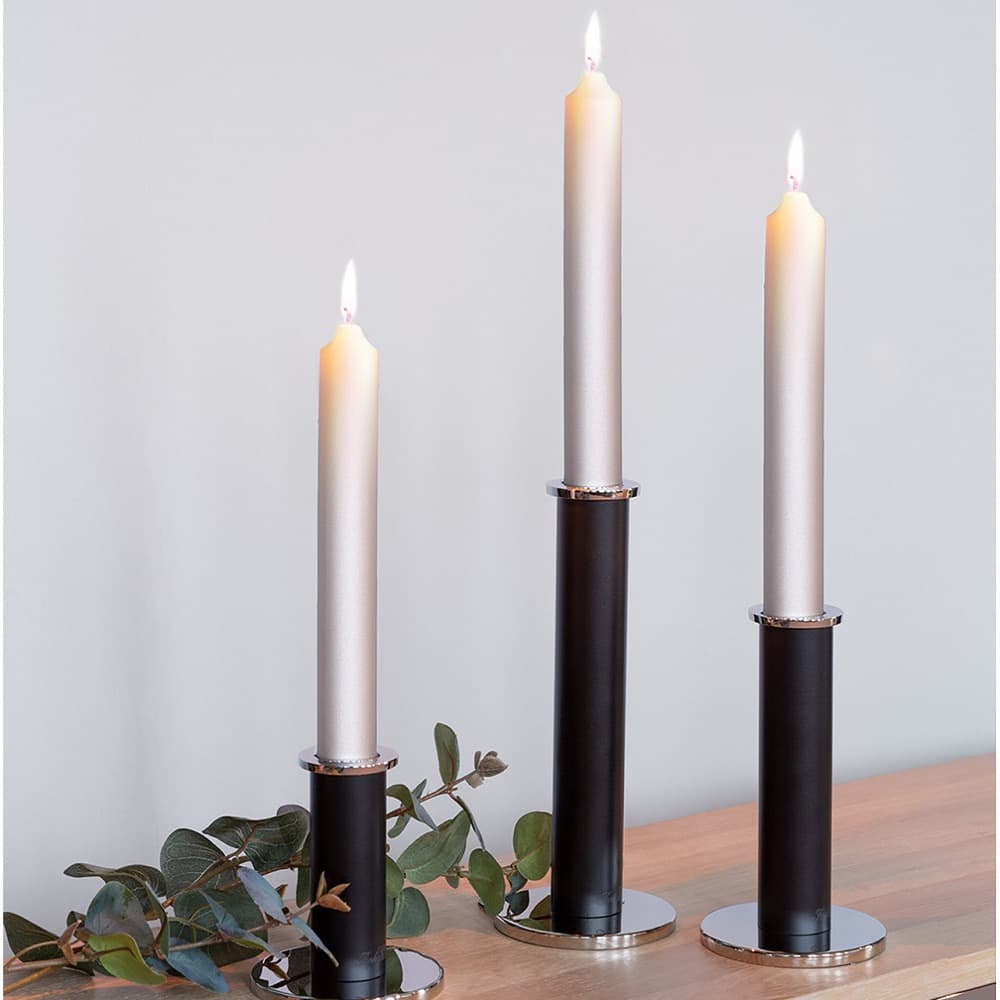 Strato Powder Coated Smooth Candle Holders in 2 Sizes by BIDKhome - Image 11