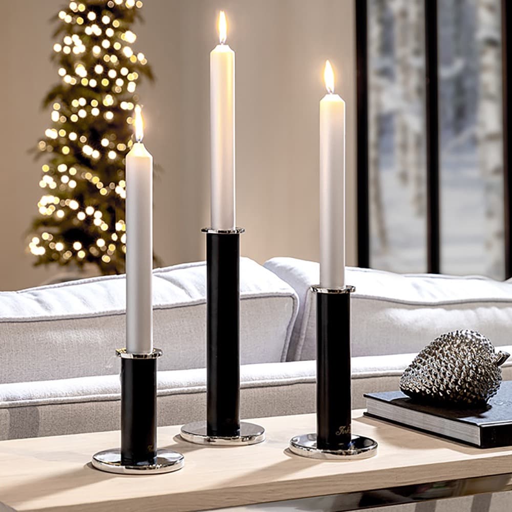 Strato Powder Coated Smooth Candle Holders in 2 Sizes by BIDKhome - Image 16