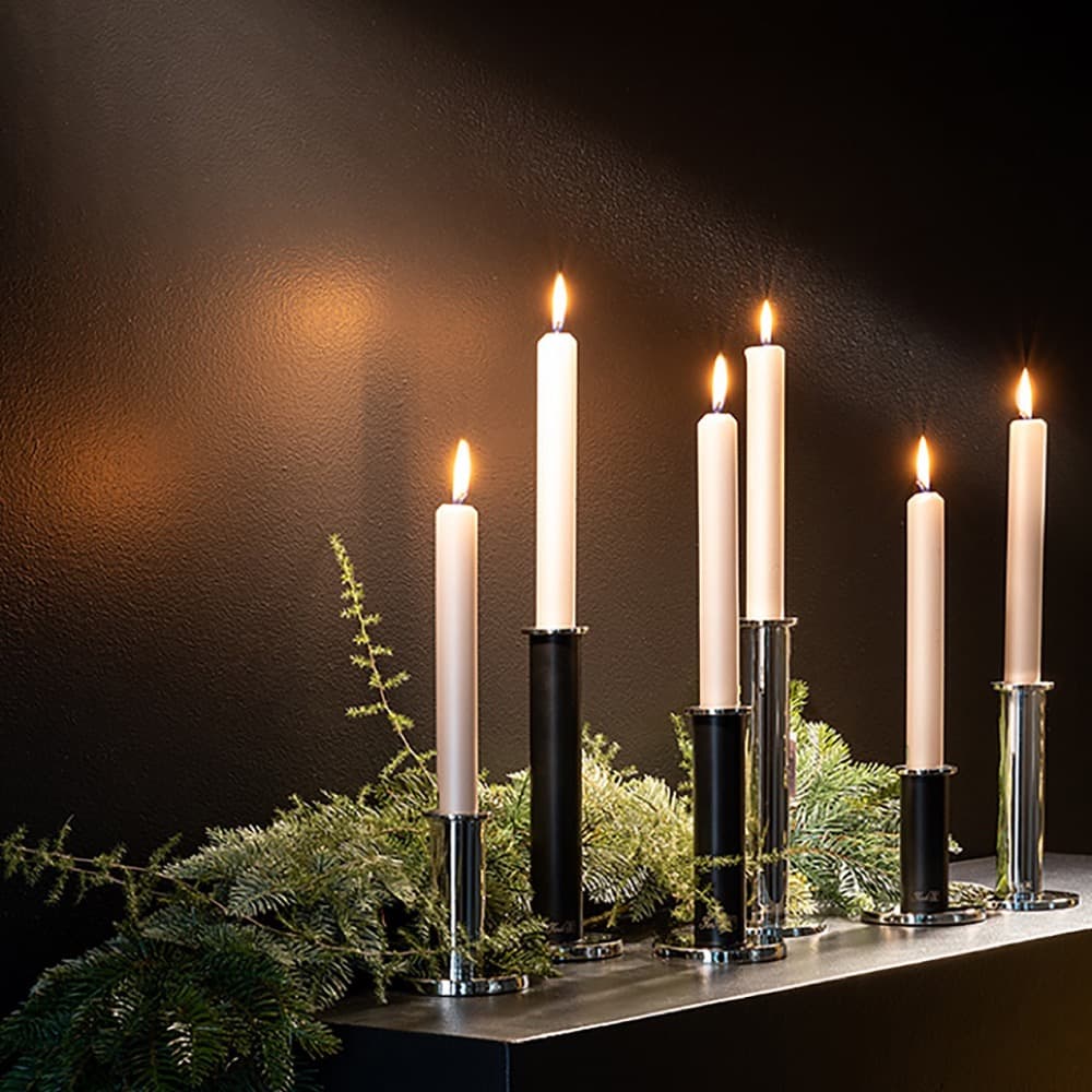 Strato Powder Coated Smooth Candle Holders in 2 Sizes by BIDKhome - Image 17