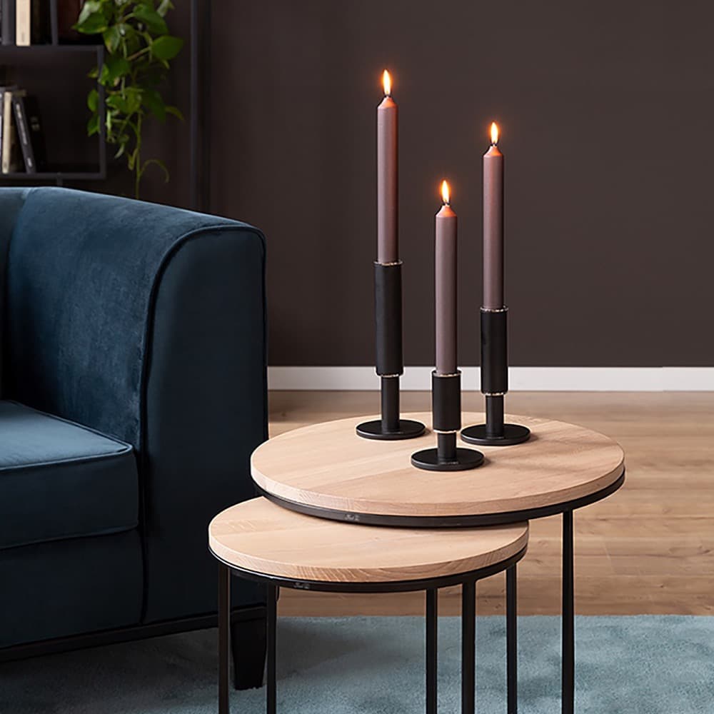 Ritmo Powder Coated Smooth Candle Holders in 3 Sizes by BIDKhome - Image 13