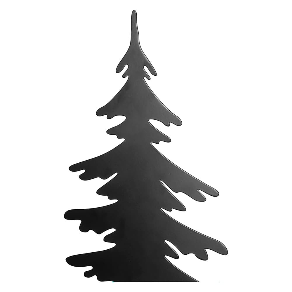 Kris Powder Coated Smooth Black Decorative Tree by BIDKhome - Image 4