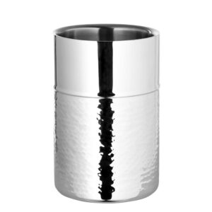 Nassau Wine Cooler Silver Stainless Steel by BIDKhome