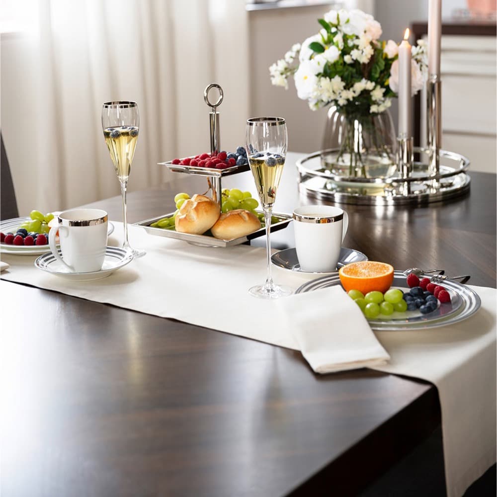 Nagano Stainless Steel 2-Tier Server by BIDKhome - Image 5