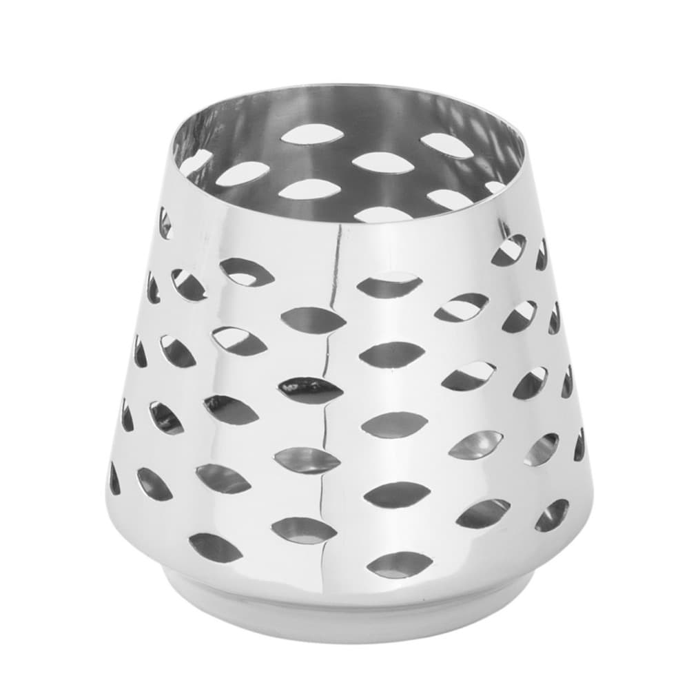 Luma Silver Stainless Steel Lanterns in 2 Sizes by BIDKhome