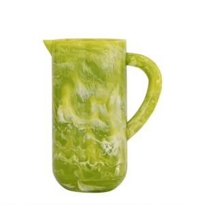Green Resin Pitcher by BIDKhome