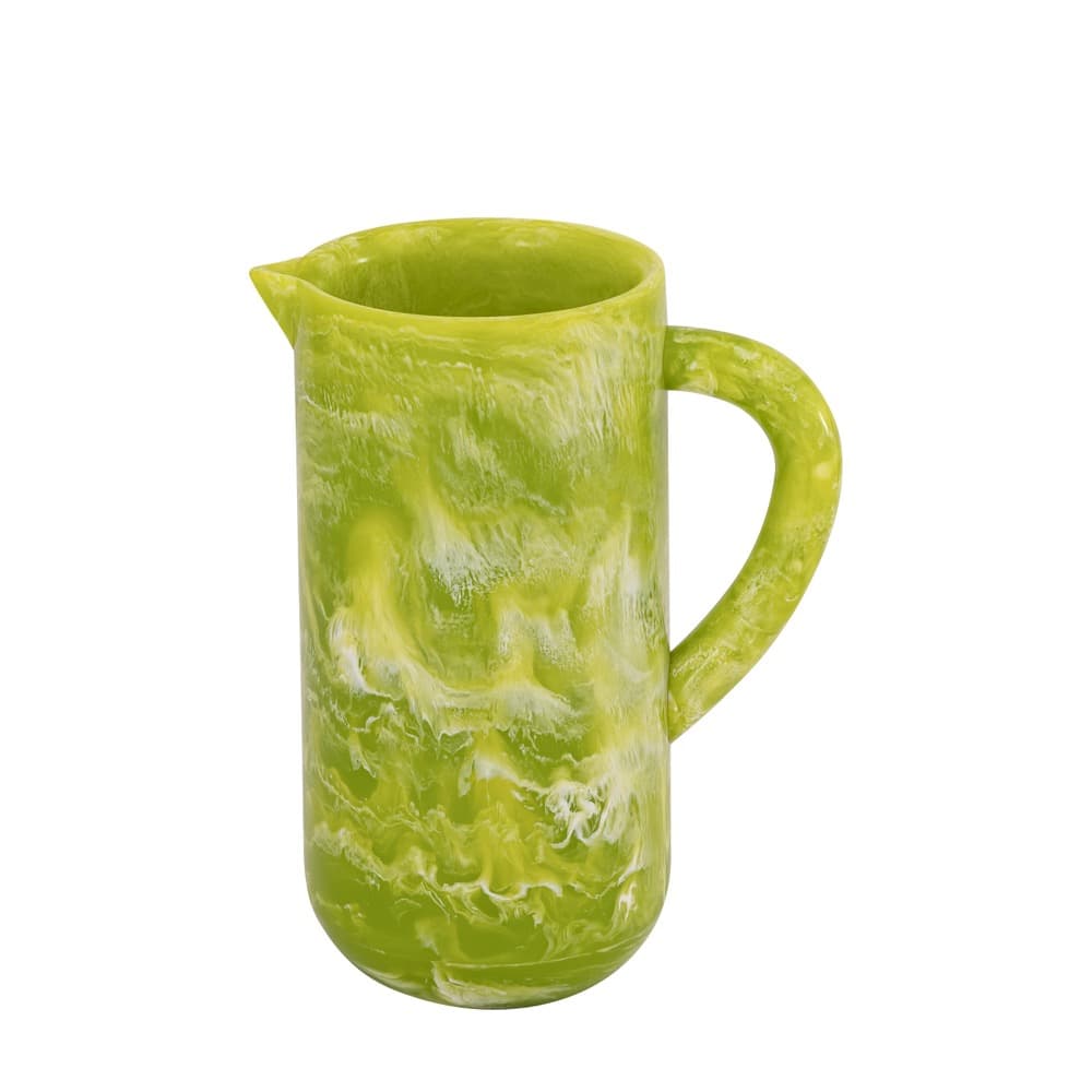 Green Resin Pitcher by BIDKhome - Image 2