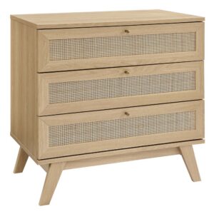 Soma 3-Drawer Dresser by Modway in Oak by Modway
