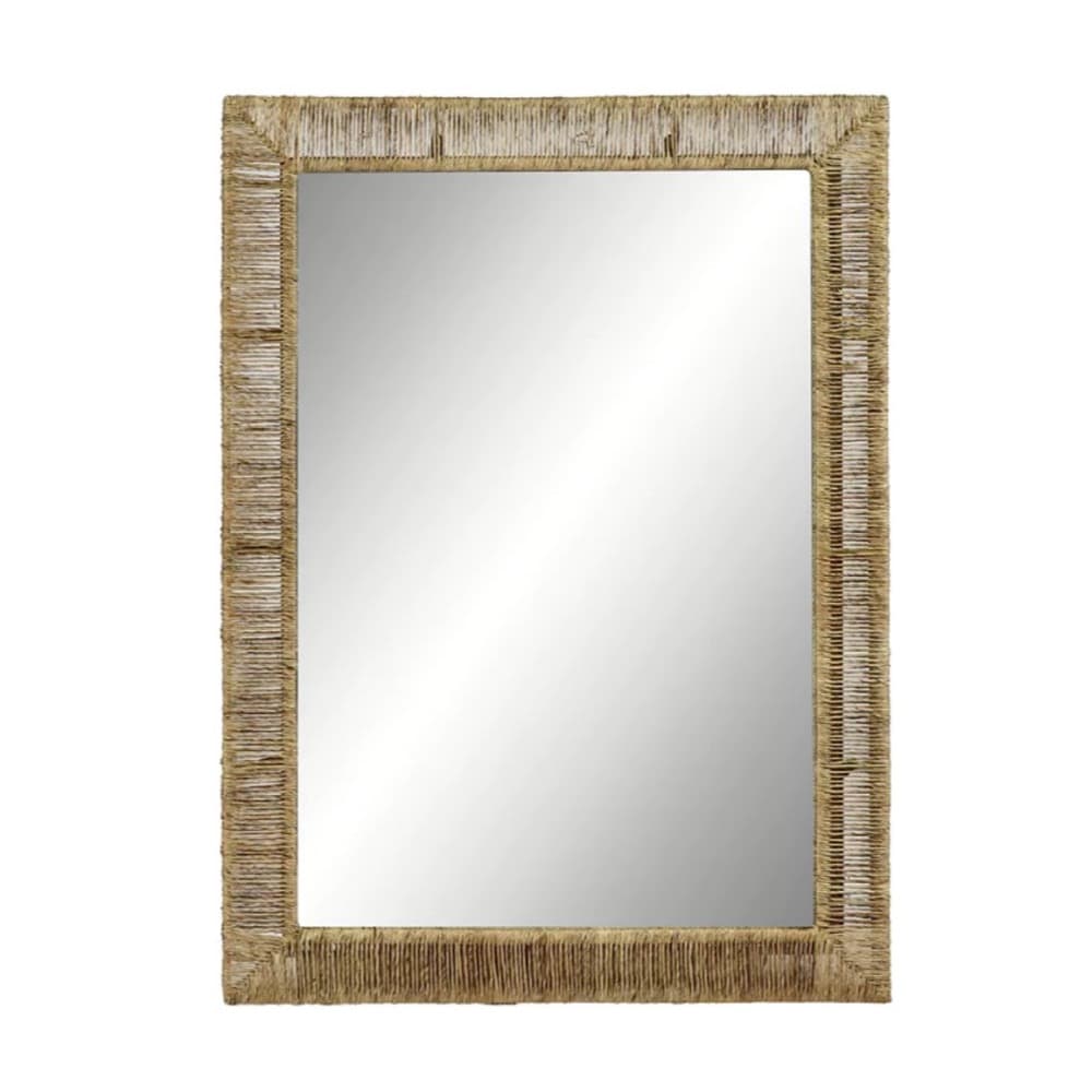 Douli Jute Natural Mirror 29x22 by Pomax