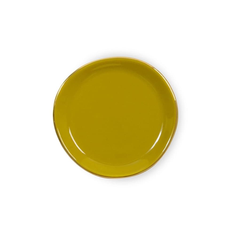Good Morning Amber Green 3.5" Plates Set of 2 by Urban Nature Culture