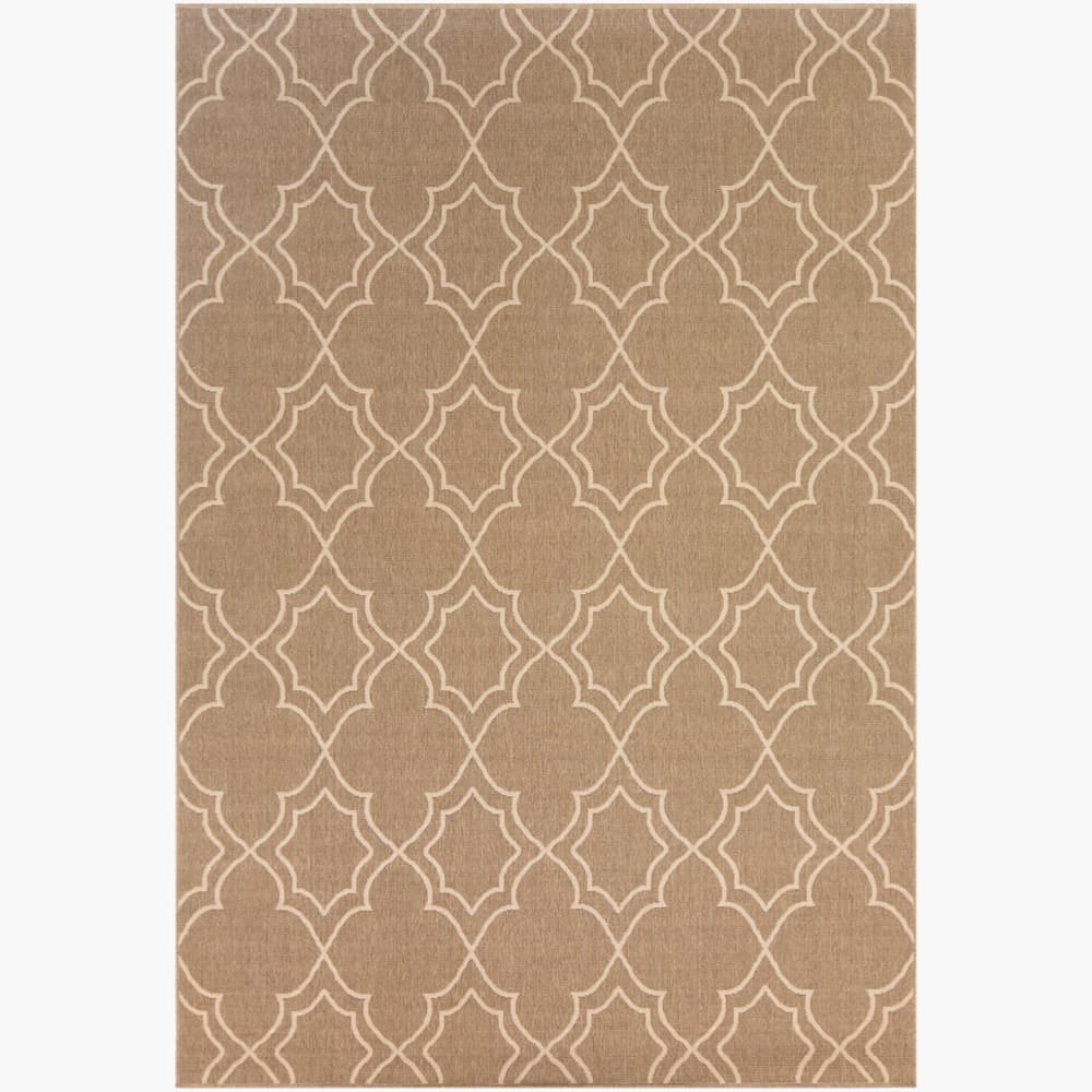 Alfresco Beige Outdoor Rug by Livabliss - Image 7