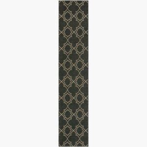 Alfresco Black Outdoor Rug by Livabliss