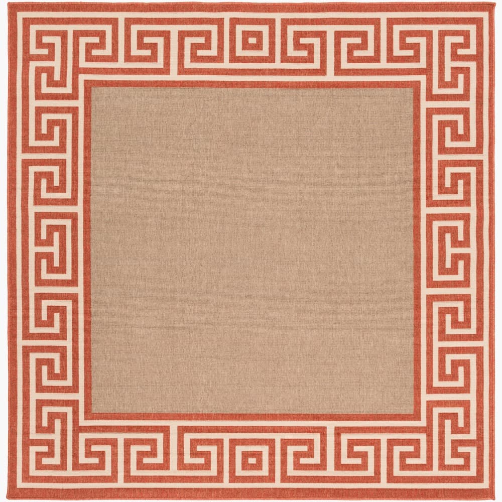 Alfresco Rust Outdoor Rug by Livabliss - Image 5