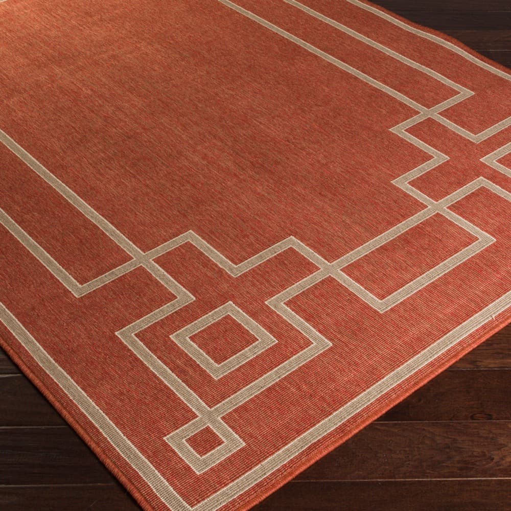 Alfresco Red Outdoor Rug by Livabliss - Image 2