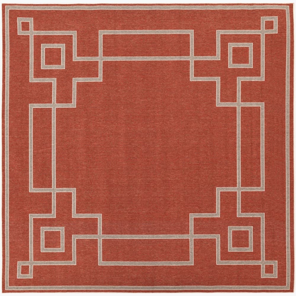 Alfresco Red Outdoor Rug by Livabliss - Image 7