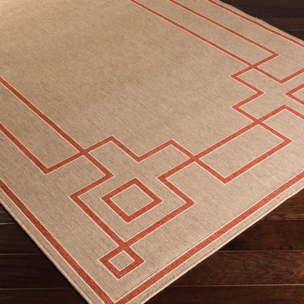 Alfresco Beige Outdoor Rug by Livabliss - Image 2