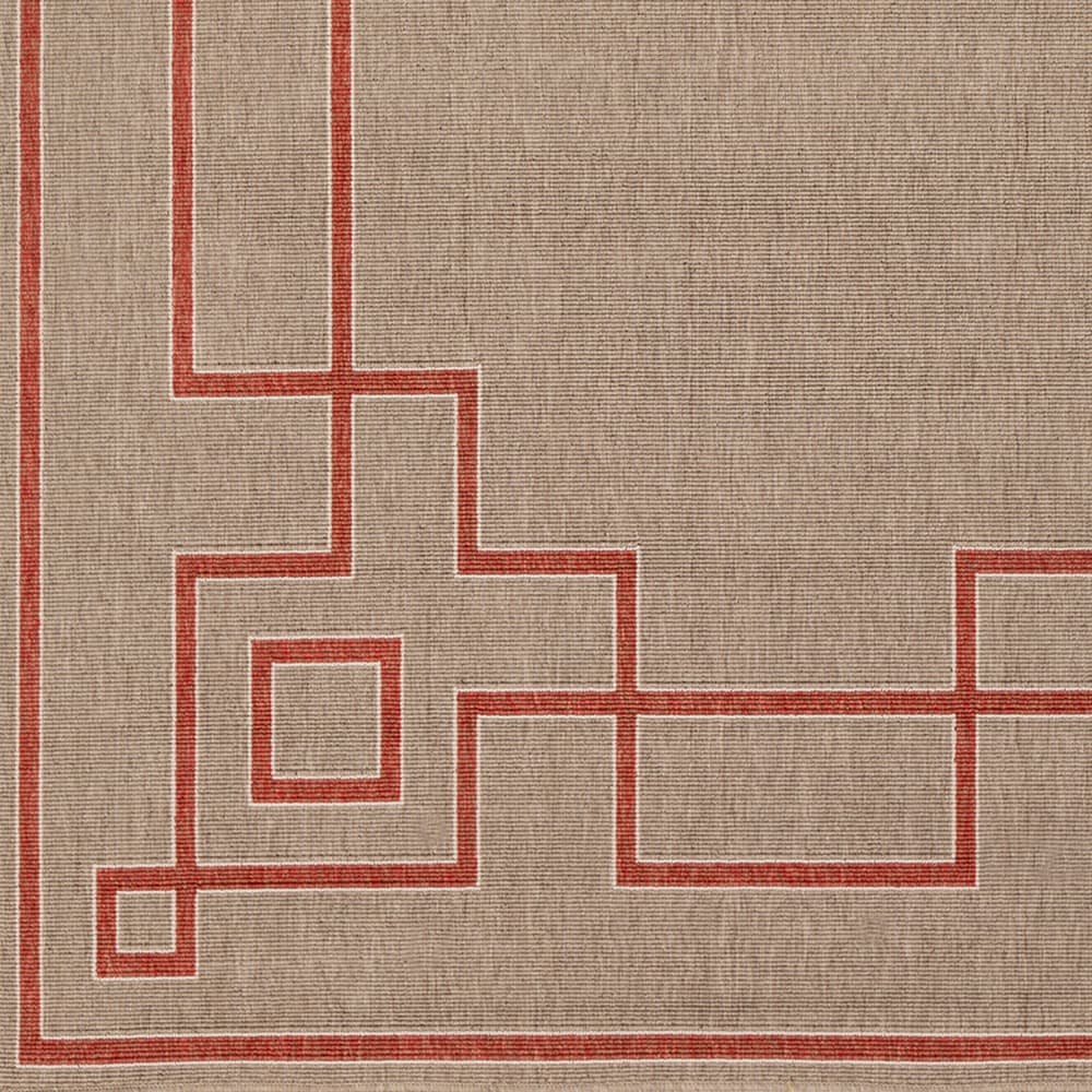 Alfresco Beige Outdoor Rug by Livabliss - Image 3