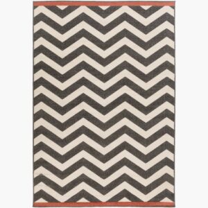 Alfresco Black Outdoor Rug by Livabliss