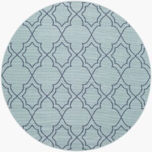 Alfresco Pale Blue Outdoor Rug by Livabliss