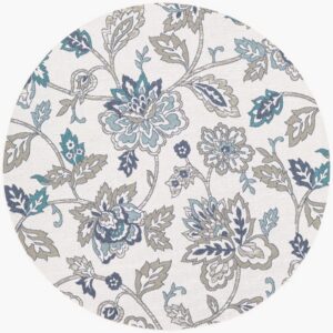 Alfresco Pale Blue Outdoor Rug by Livabliss