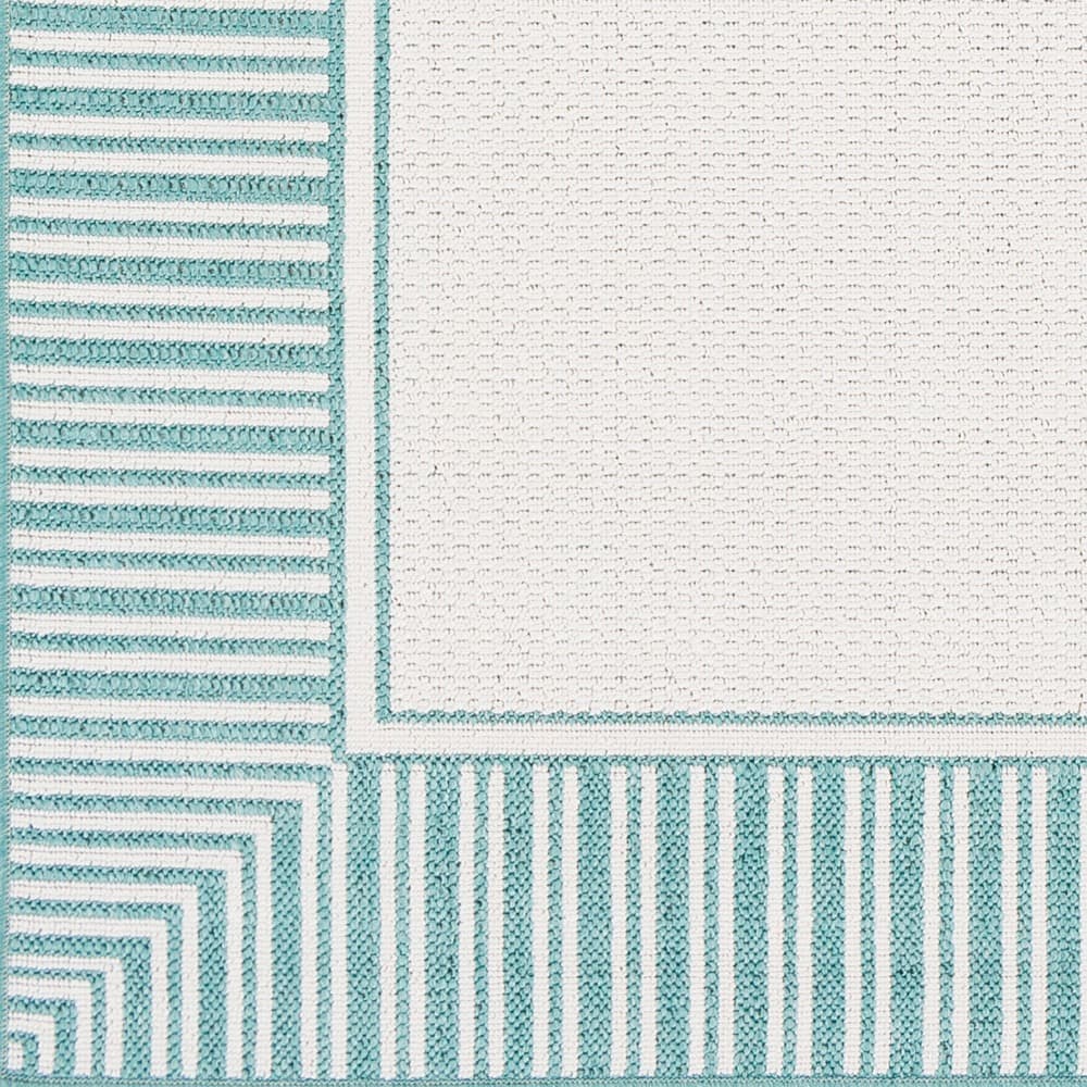 Alfresco Teal Outdoor Rug by Livabliss - Image 4