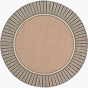Alfresco Brown Outdoor Rug by Livabliss