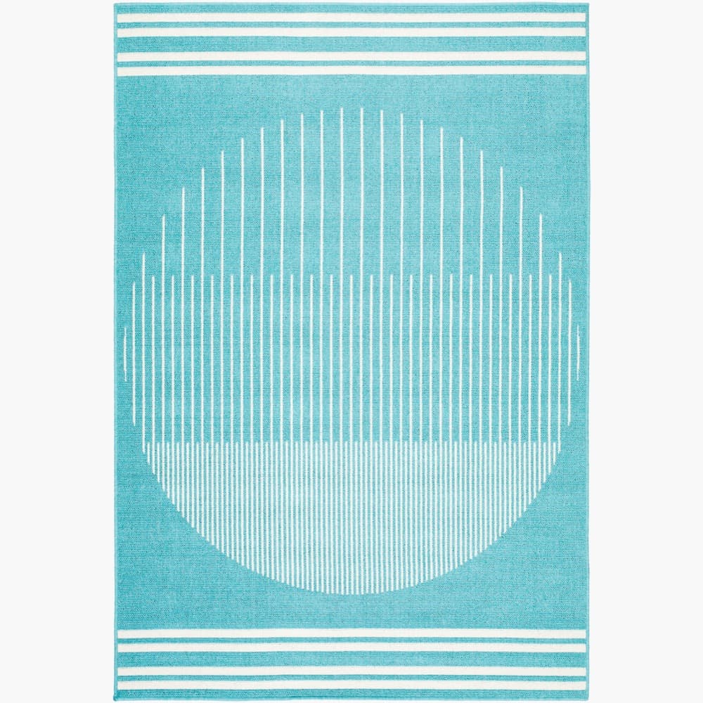Alfresco Aqua Outdoor Rug by Livabliss