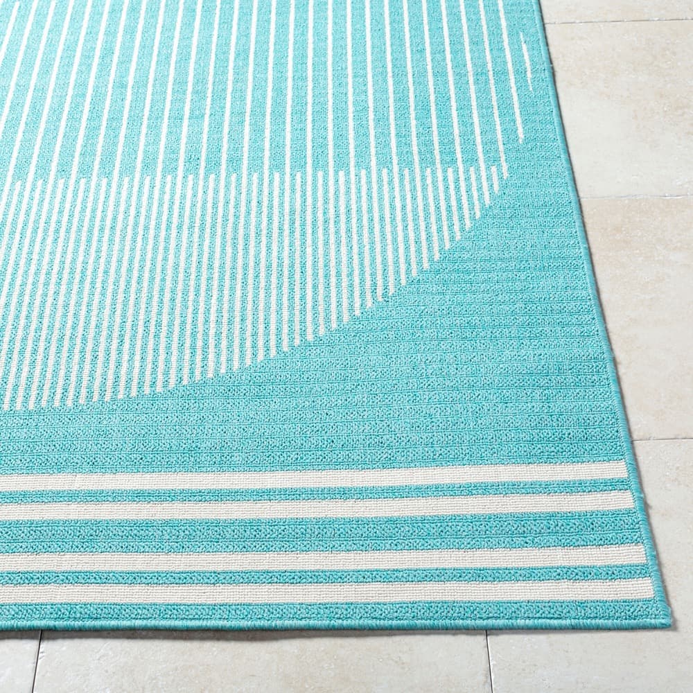Alfresco Aqua Outdoor Rug by Livabliss - Image 4