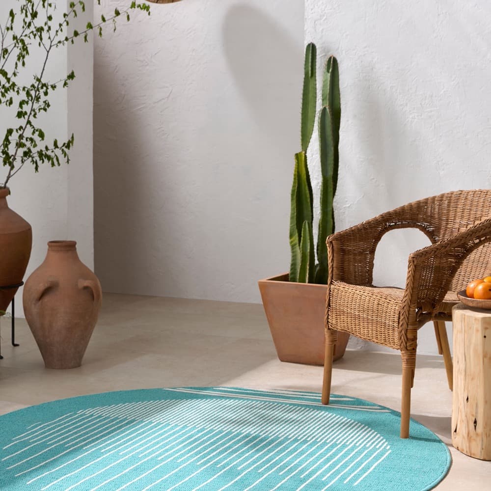 Alfresco Aqua Outdoor Rug by Livabliss - Image 6