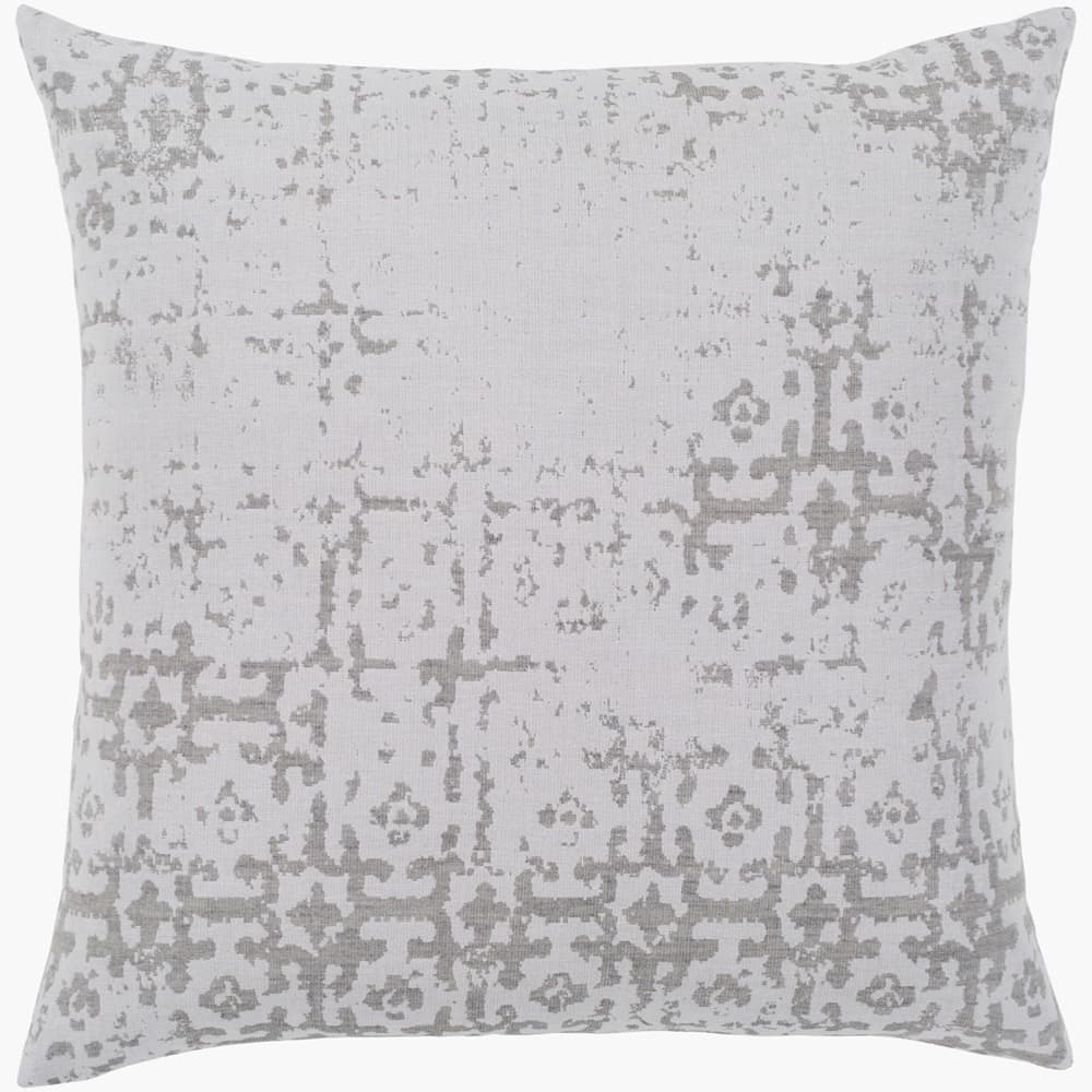 Abstraction Off-White Pillow by Livabliss