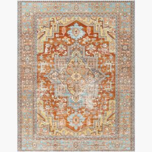 Bodrum Blue  Outdoor Rug by Livabliss