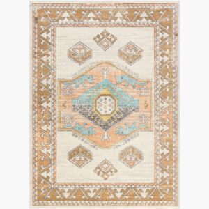 Bodrum Beige Outdoor Rug by Livabliss