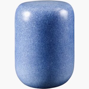 Bean Blue Garden Stool by Livabliss