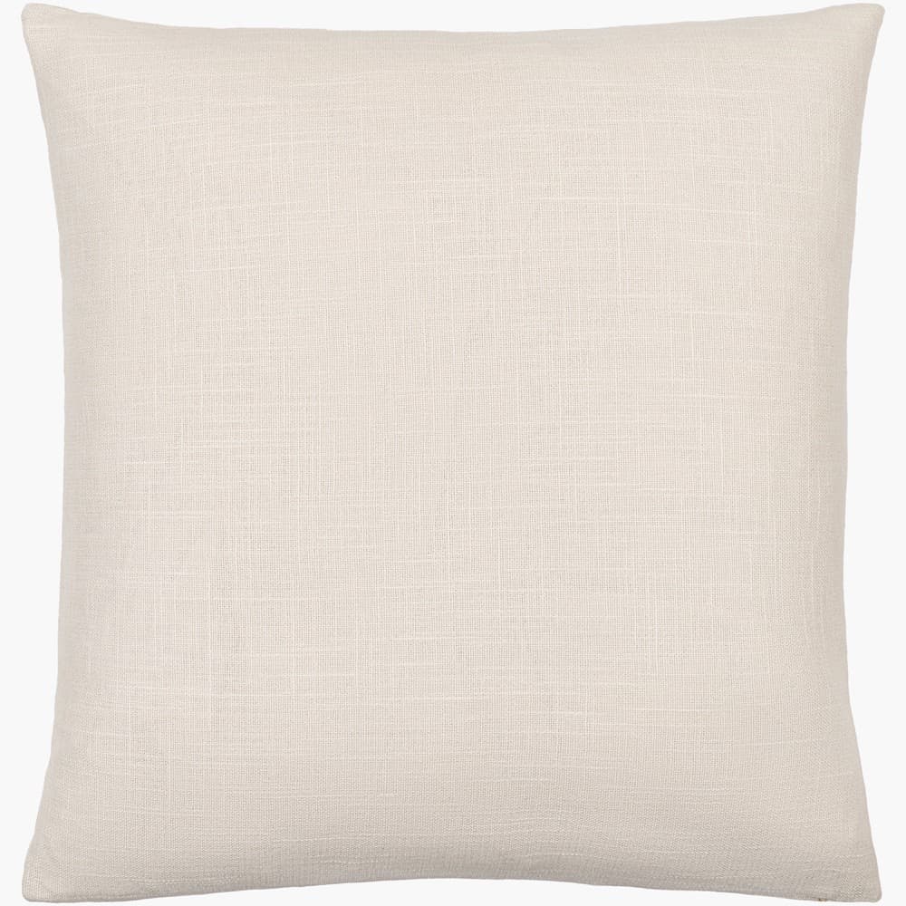 Brandon Ivory Pillow by Livabliss