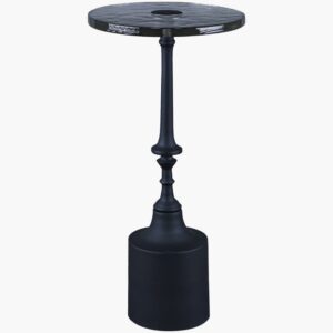 Delfin Glass End Table by Livabliss